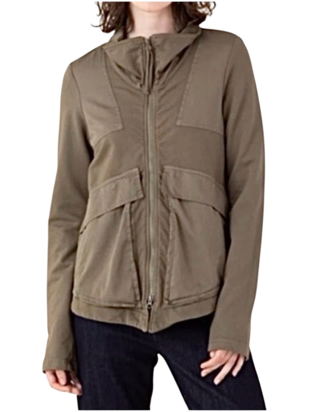 Prairie Underground Hunter Utility Zip Front Organic Cotton Jacket MEDIUM